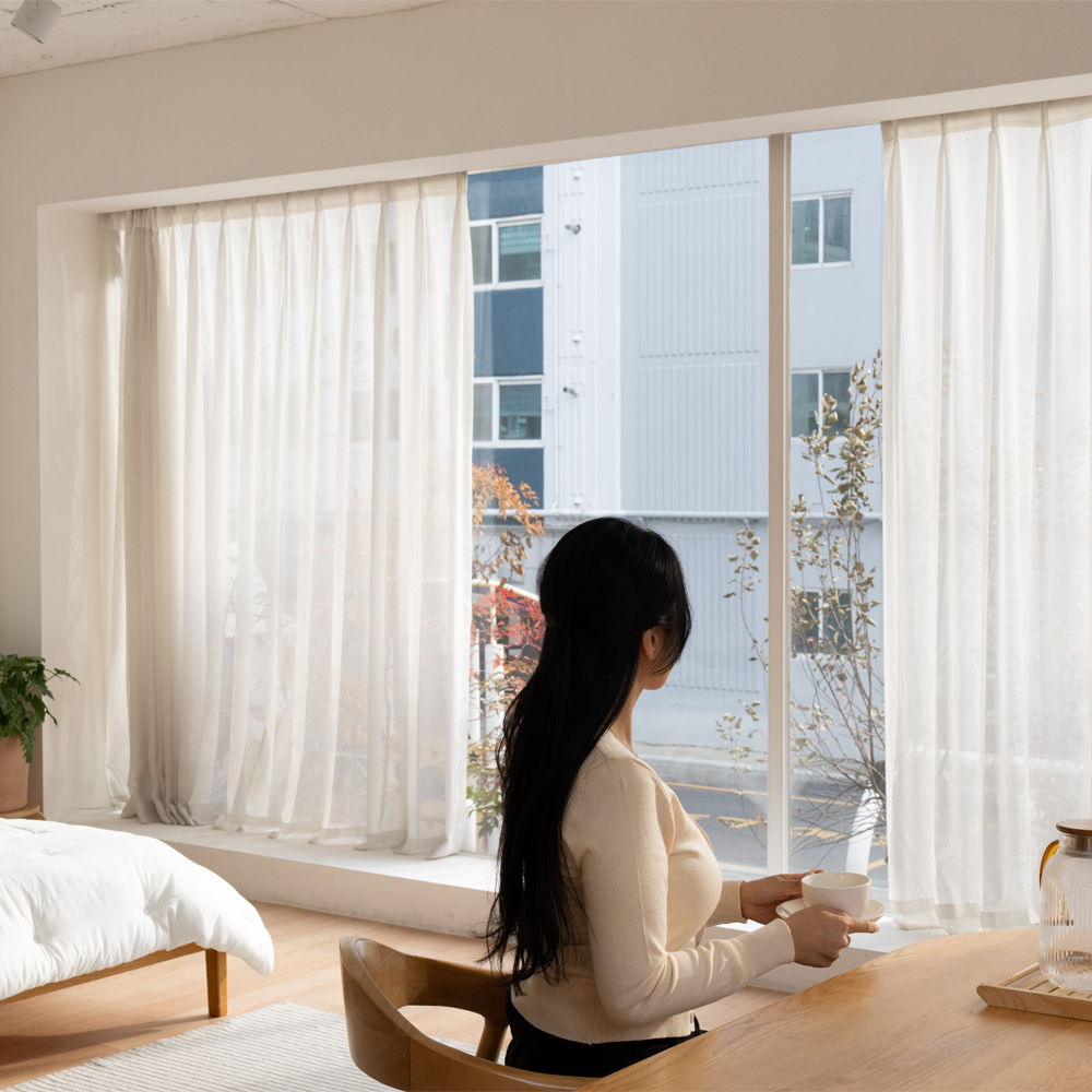 헤이홈 이지핏 커스텀 Pro 스마트 자동 전동커튼 SET 원격제어