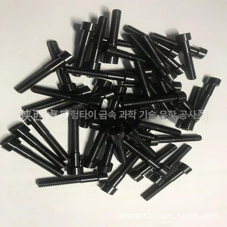 산업용 티타늄 스크류 볼트 너트 와셔 스프링 DIN TM ME 직경 m1-m12mm - 상세 이미지 5