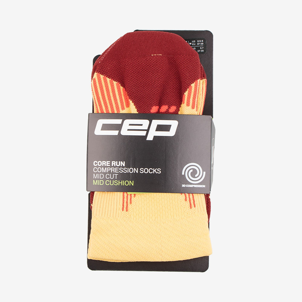 CEP 코어 런 미드 컷 5.0 양말 WP9CMR 이미지 6