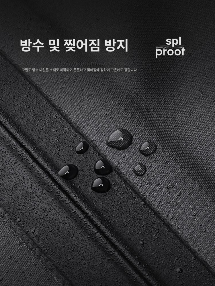 여행용 압축백 진공 파우치 압축 밀봉 방수 짐정리 다크그레이 수동 - 상세 이미지 4