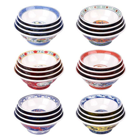 상세설명참조 [해외]중화 그릇 우육면 볼 탄탄멘 업소용 라멘 면 1. 58070 부귀화조도