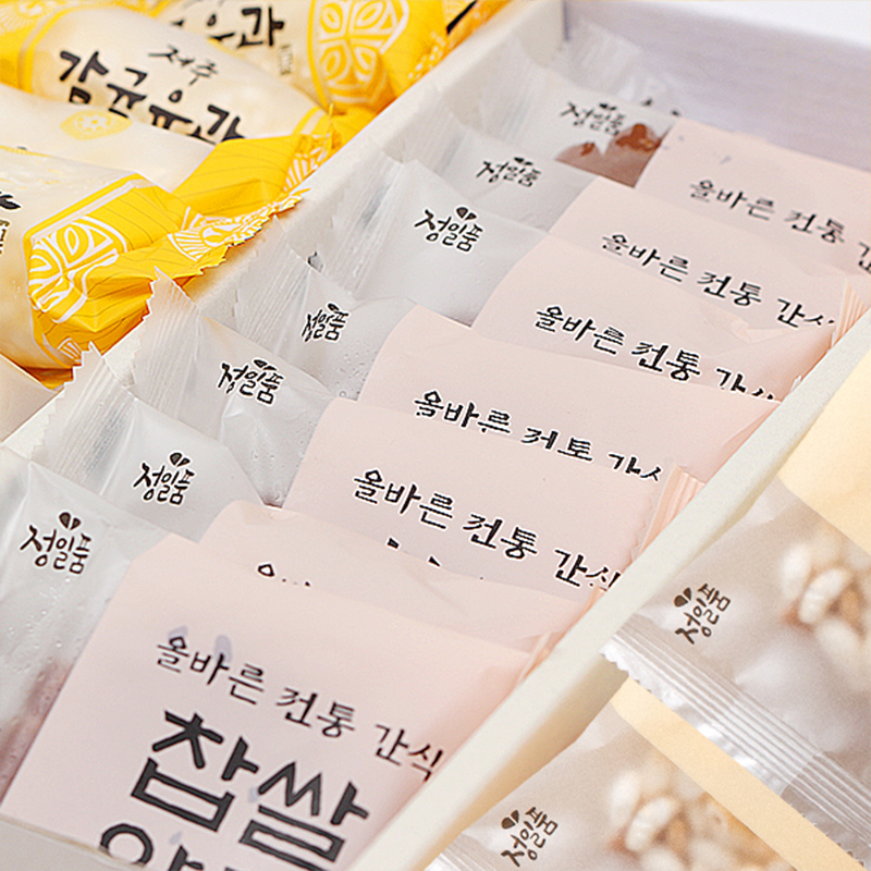 [정일품] 한과 선물세트 1호 (보자기포장) - 상세 이미지 3