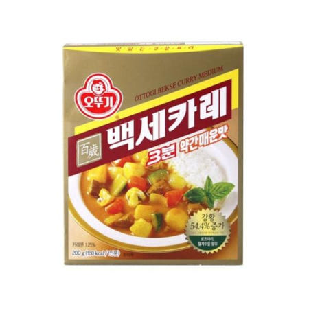 오뚜기카레 오뚜기 3분백세카레(약간매운맛)200g