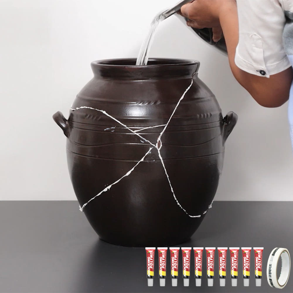 쇼킹폴리머 프로 초강력 접착제 1세트 울트라 순간 강력본드 악어 나무 금속 고무 플라스틱 상세 이미지 3