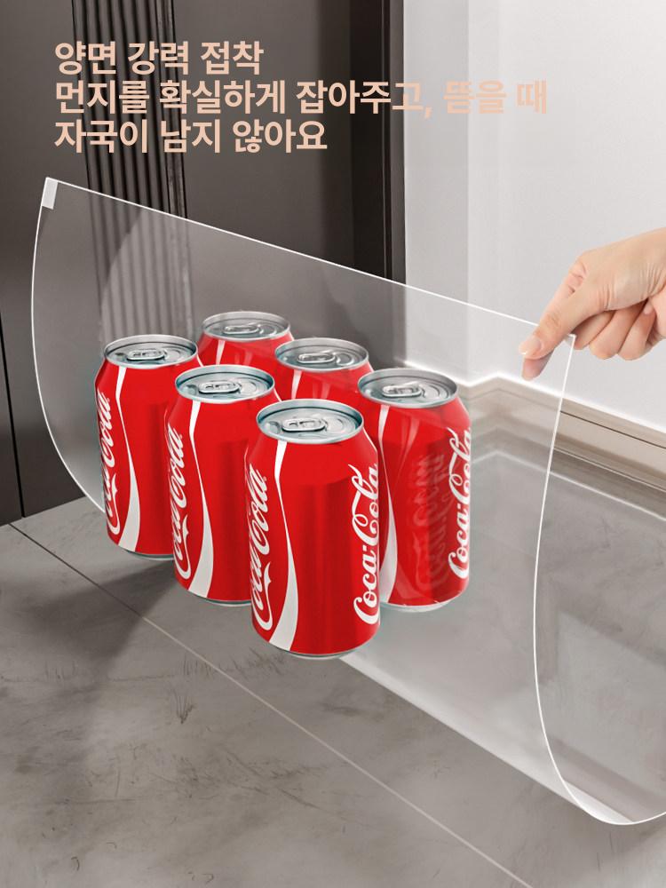 업소용 일회용 현관 욕실용 입구 발판 웰컴 매트 논슬립 투명 30장 60x90cm - 상세 이미지 4
