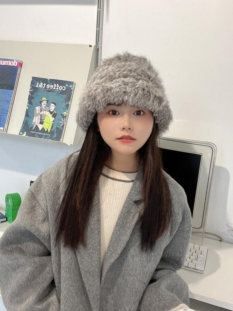 삿포로 모자 일본 여성 방한 러시아 털모자 방풍 모자 - 상세 이미지 4
