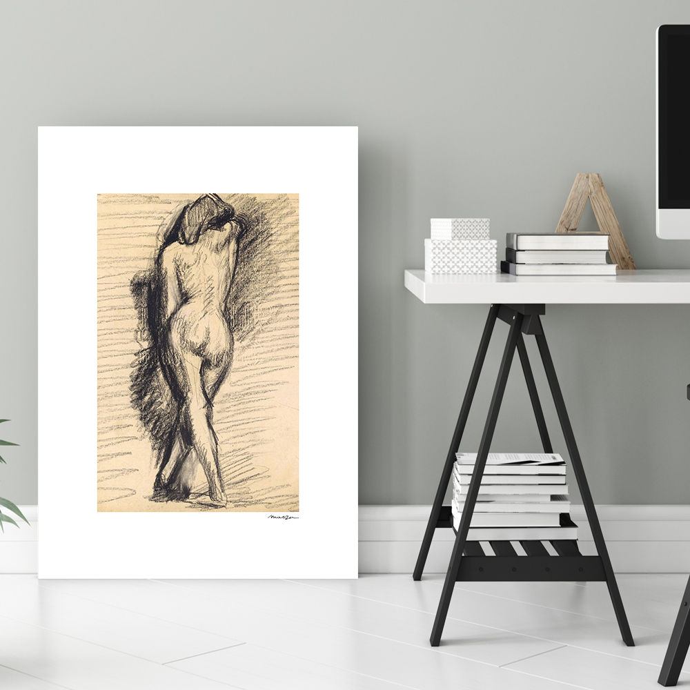 앙리마티스 인테리어 그림 액자 포스터 명화 Emale Nude from Behind - 상품 이미지