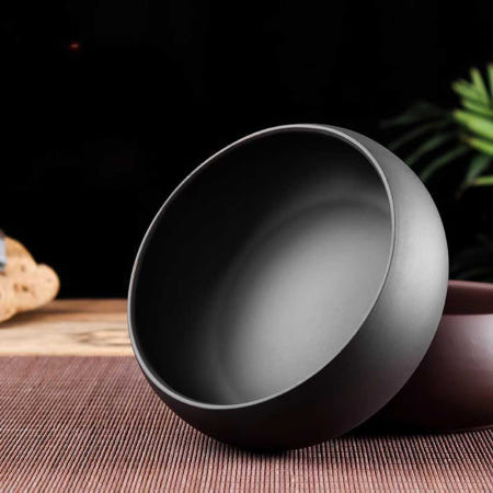 [해외]발우 사찰그릇 공양 불교템플스테이 절 용품 전통 식기 한국식 6인치 퓨어 블랙