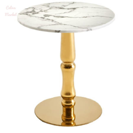 챌리나마켓 심플한 원형 포인트테이블 카페2인원형테이블