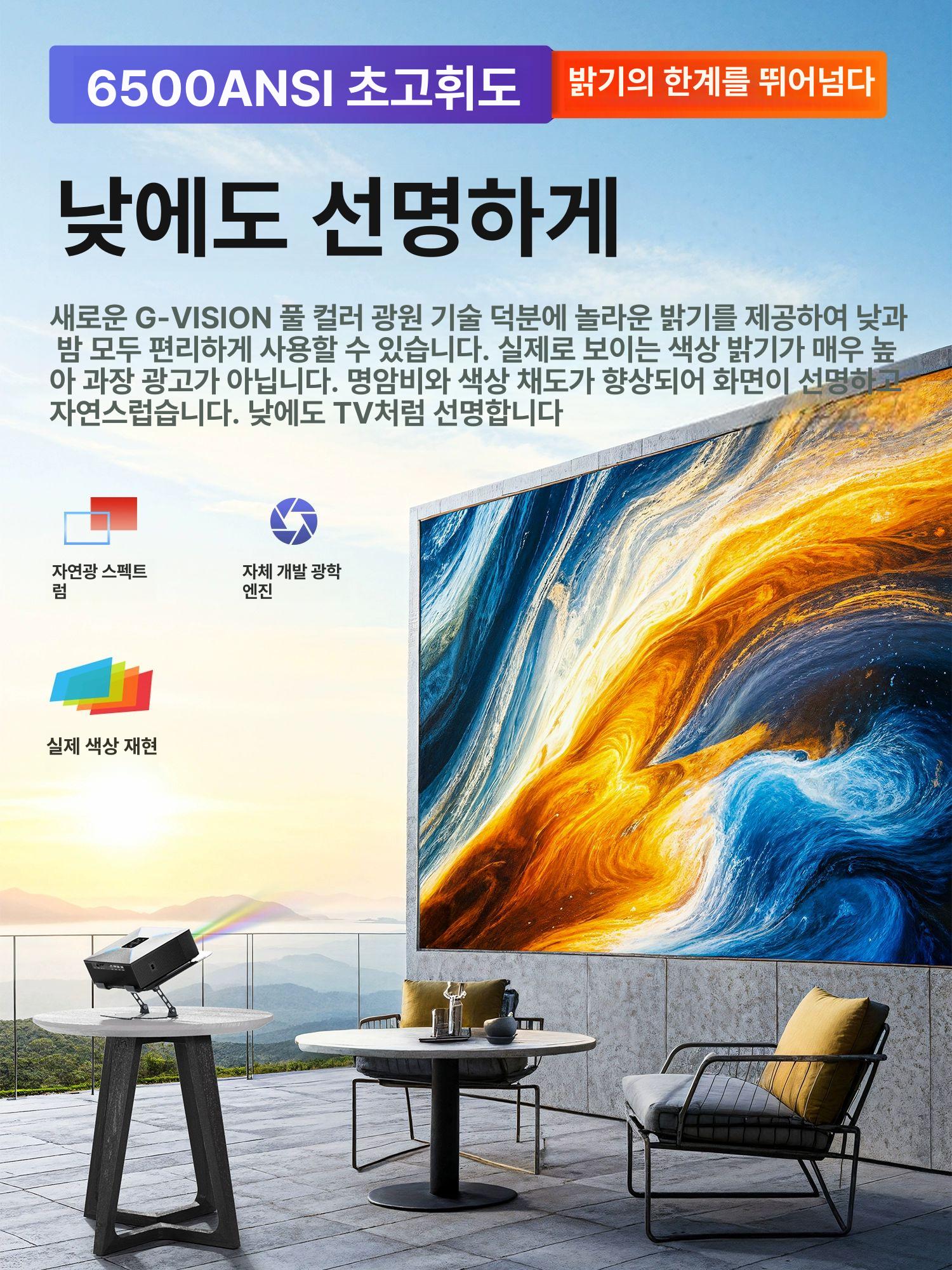 신형 초고화질 벽걸이형 높이 클리어 스탠다드 외부장비필요 - 상세 이미지 2