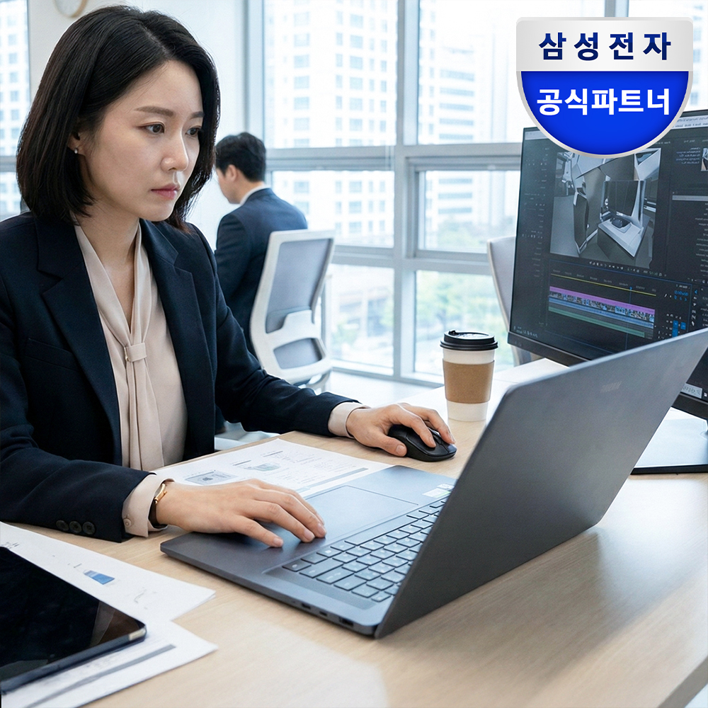 [봄맞이 선물+업글 지원+포토 한컴] 삼성전자 갤럭시북6 프로 NT960XJG-K51A 울트라5 팬서레이크 윈도우11 16GB 256GB 학생용 사무용 고성능 AI 노트북 제품 이미지