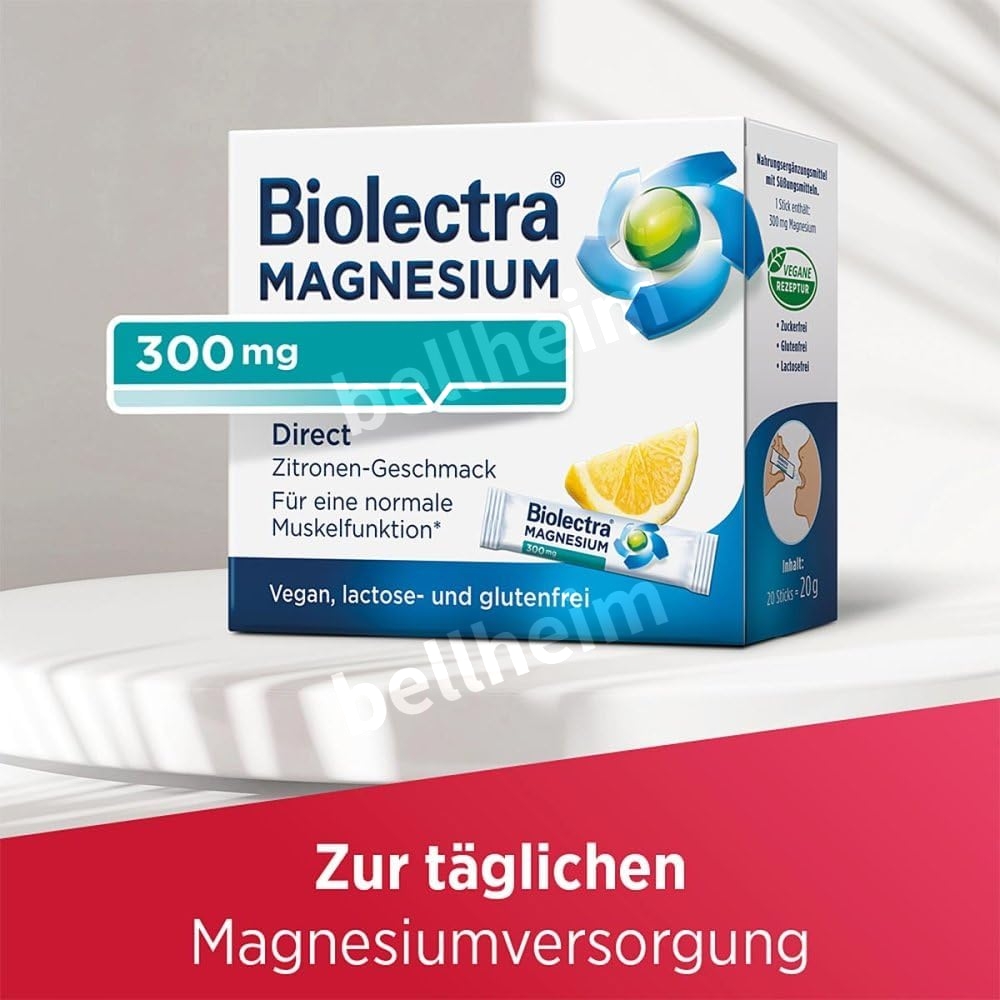 Biolectra 마그네슘 다이렉트 펠릿 60개