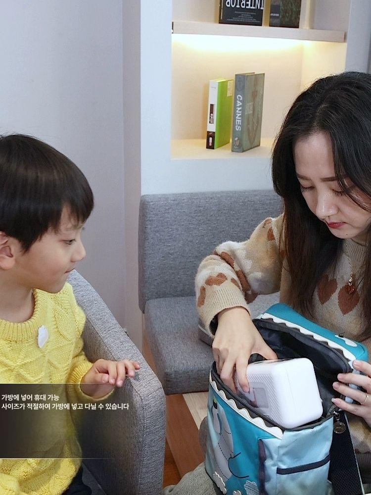 상자 핑크 인식 학생 신학기 지문인식필통 필기도구 보석함 - 상세 이미지 5