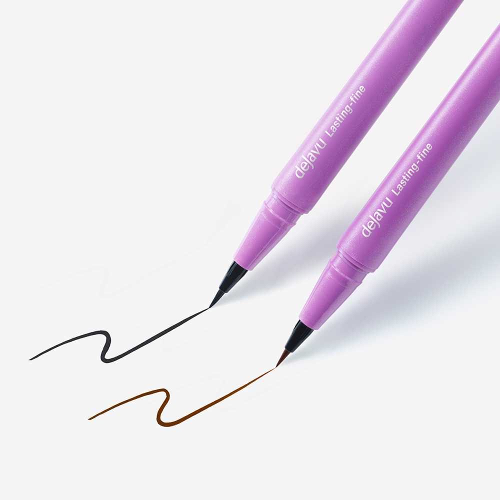데자뷰 쇼트 붓 펜 리퀴드 아이라이너 0.52ml x 2개 - 상세 이미지 3