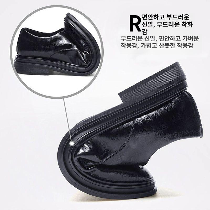 남성 컴포트화 발편한 단화 구두형 운동화 경량 슈즈 - 상세 이미지 5