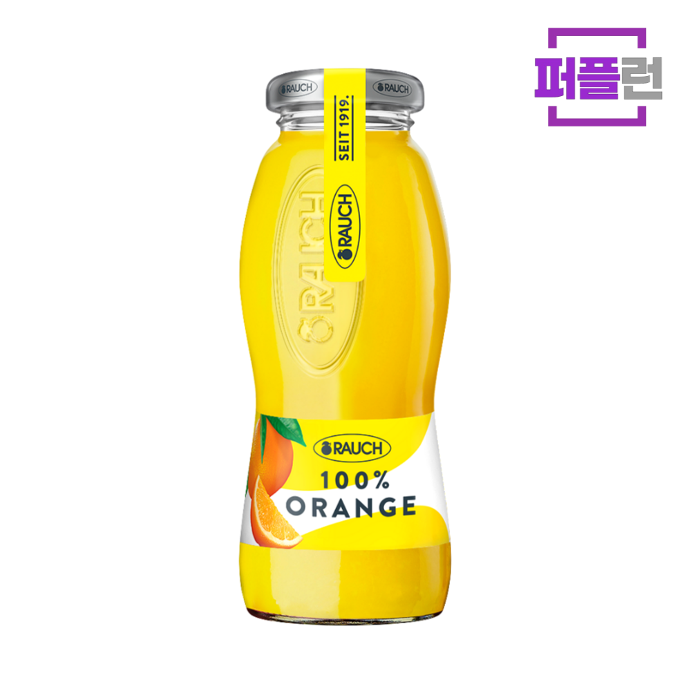 라우치 오렌지 200ml x 24병 착즙주스 오스트리아 병음료 - 상품 이미지