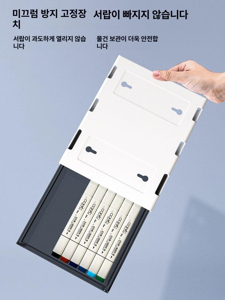 높이조절 모션 데스크 업그레이드 게이밍 듀얼 서랍형 무광 블랙 1개 - 상세 이미지 4