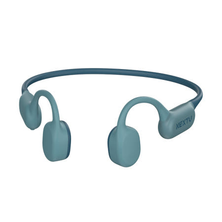 넥스트유 이어비트 B1 완전방수 IP68 블루투스 골전도 이어폰 BT70-EAR BL