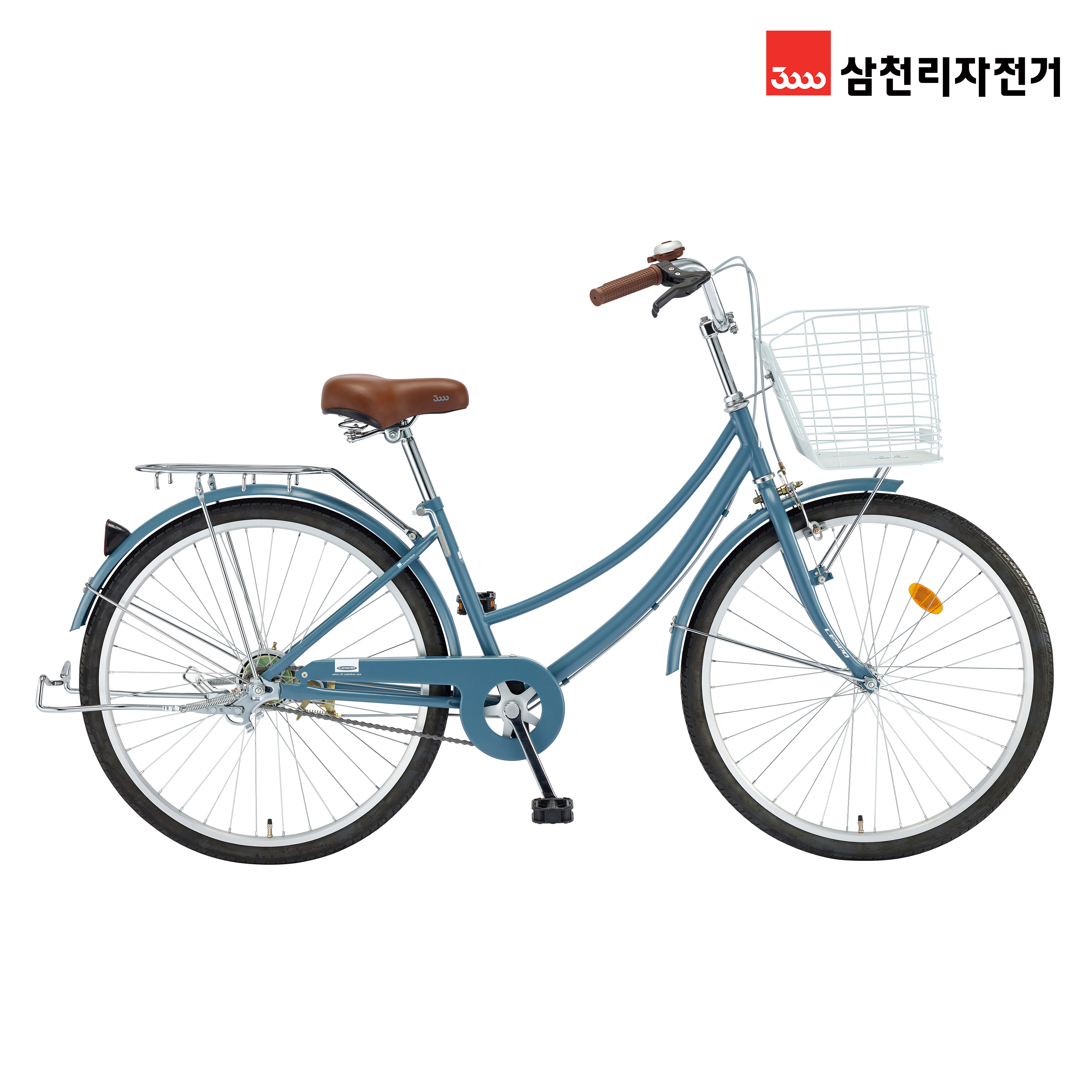 2026 삼천리 26 선데이 - 새벽배송 1단 바구니 여성용 자전거 - 상세 이미지 4