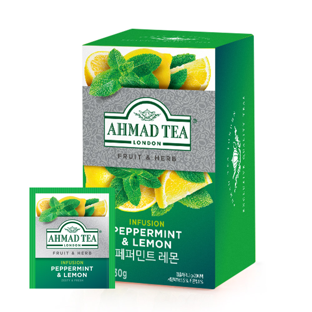 아마드티 페퍼민트 레몬 1.5g 20개입, 1개 - 상품 이미지