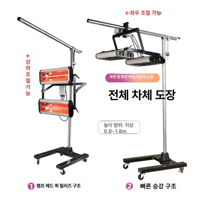 자동차 도장 열처리 기계 판금 정비소 고온 드라이 건조기 - 상세 이미지 3