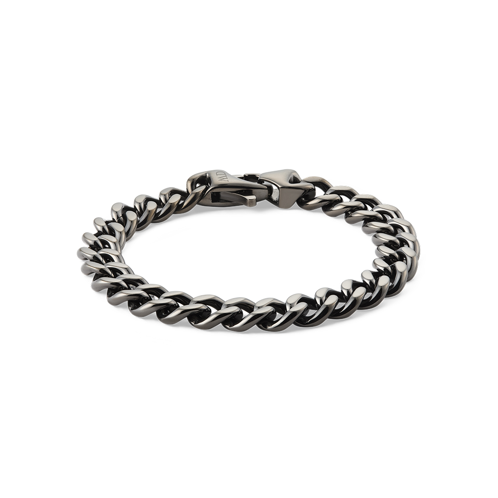 다니엘 웰링턴 ELLIPSE CUBAN CHAIN BRACELET 레이어드 체인 남성팔찌 - 상세 이미지 3