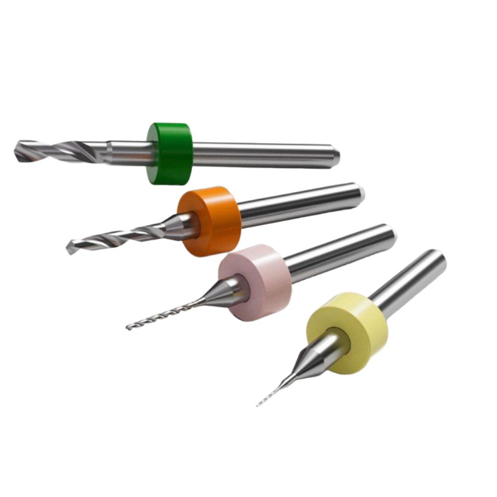 PCB 합금 텅스텐 강철 트위스트 드릴 소형 고정 샹크 0.10.5-2.0mm 1.0/1.5/2 세트 - 상세 이미지 2