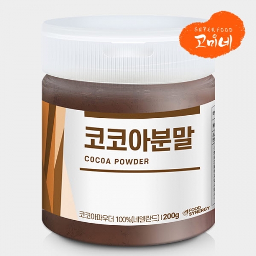 고미네 코코아가루 카카오분말 무첨가 100% 베이킹 재료 토핑 파우더 200g, 1개 - 상품 이미지