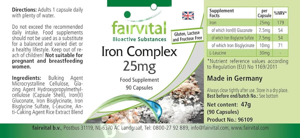 페어바이탈 비건 철분