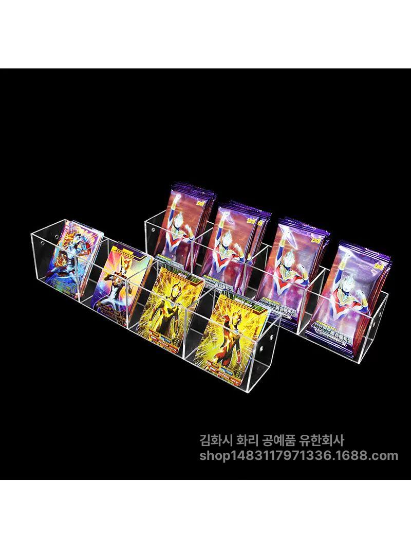 화장품 소품 조립식 귀걸이 악세사리 계단식 아크릴 투명 4단 플라스틱 - 상세 이미지 3