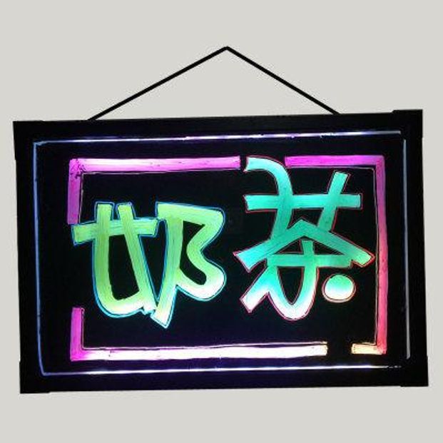 홍보용 LED 형광판 보드 광고판 전기 걸이형 칠판 - 상품 이미지