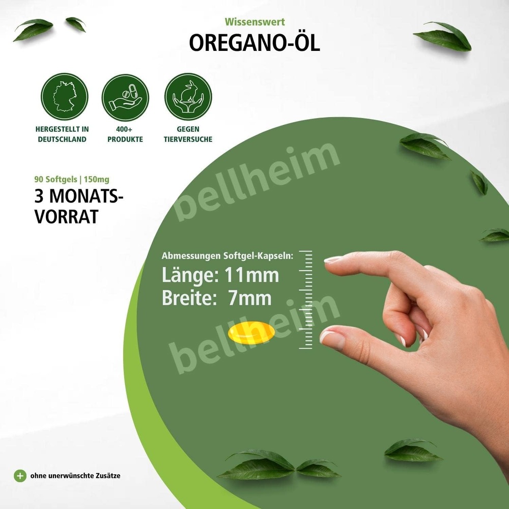 페어바이탈 오레가노 오일 90캡슐 (150mg) - 상세 이미지 5