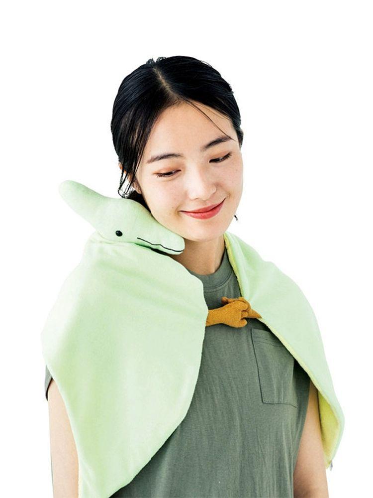 수영장 속건성 공룡 수건 후드 코튼 익룡 테리 타월 - 상세 이미지 3