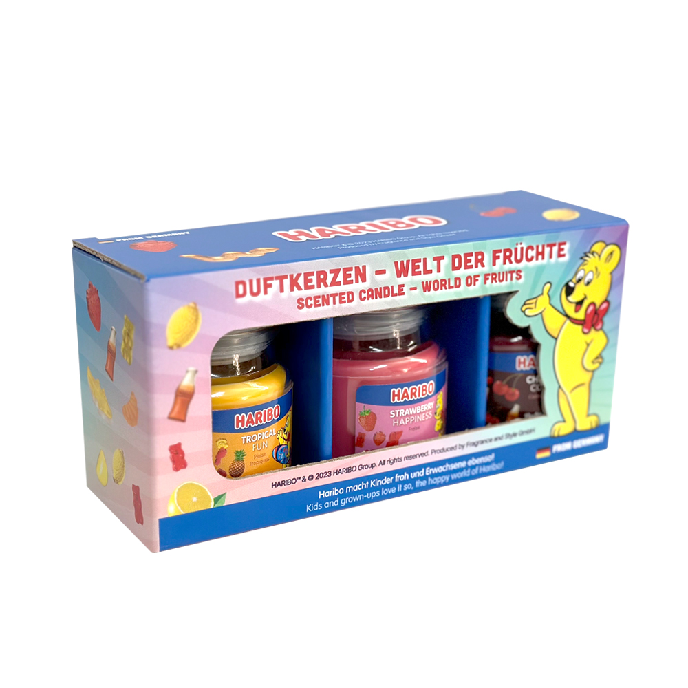 하리보캔들 선물세트 스몰자 3종 베스트향A +쇼핑백