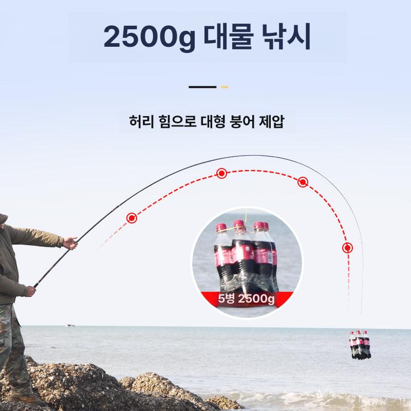 경질 내림 낚싯대 중층 대물 피싱 낚시대 - 상세 이미지 3