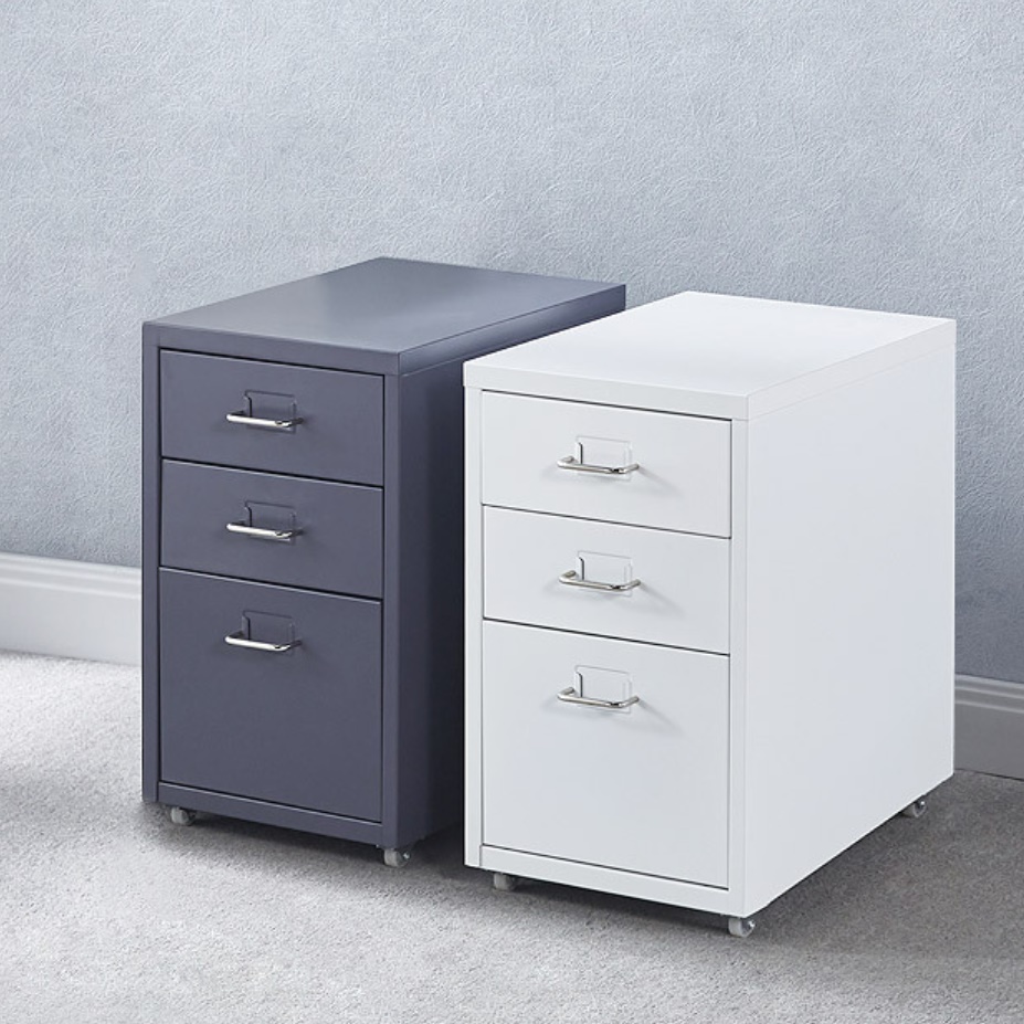 회사 사무실용 서랍장 사무용 보조 서랍장 이동형 사무용 철제 서랍