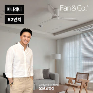 팬앤코 미니레나 52인치 한국형 실링팬 14cm 씰링펜 개봉기 | 실사용 후기 - 상품 이미지 1