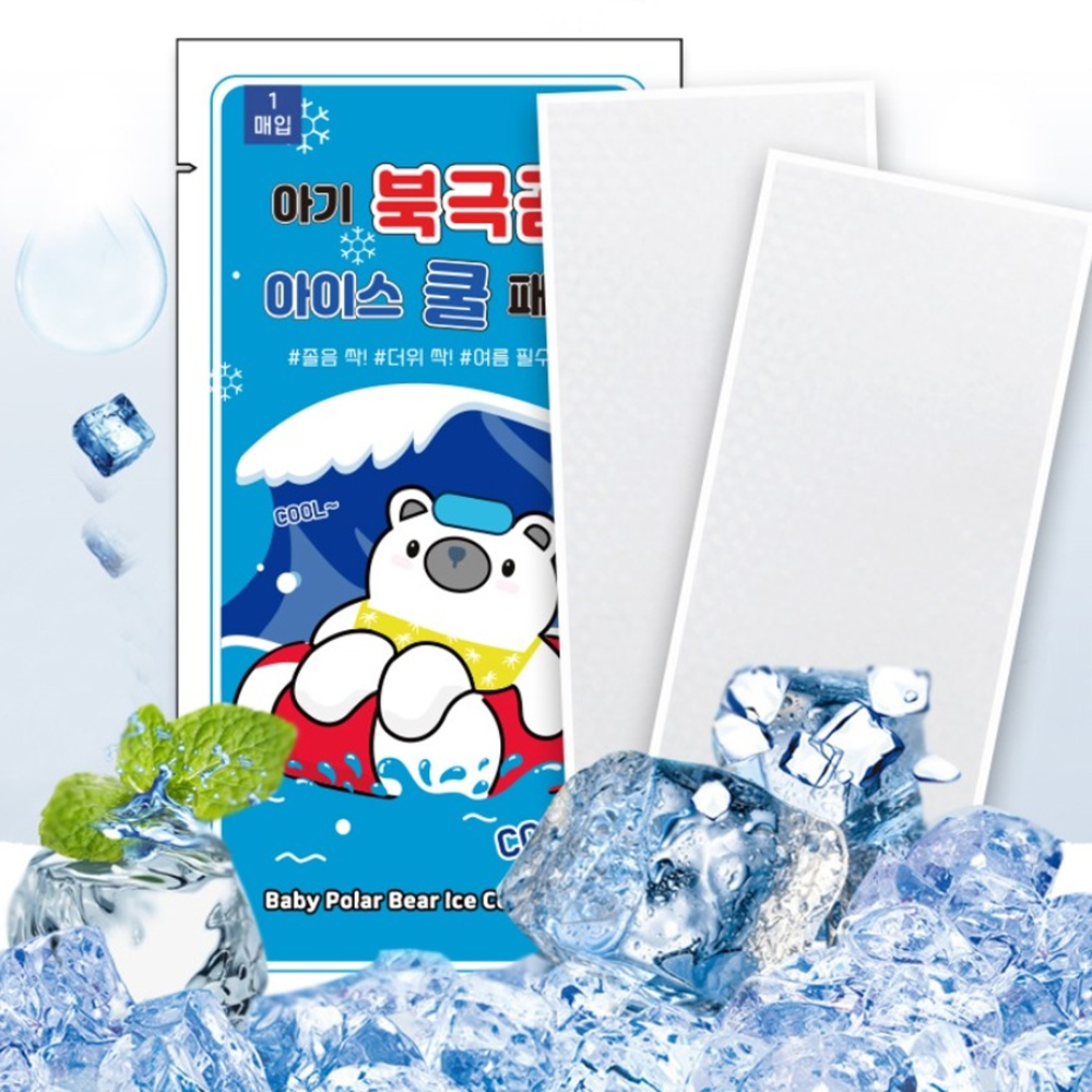 붙이는 아이스 쿨패치 냉찜질 이마 목 민트향 10매 박대표마켓 - 상세 이미지 3