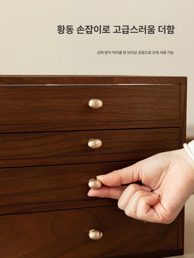 주얼리 보관함 보석함 악세서리 화장대 반지 목걸이 정리함 - 상세 이미지 4
