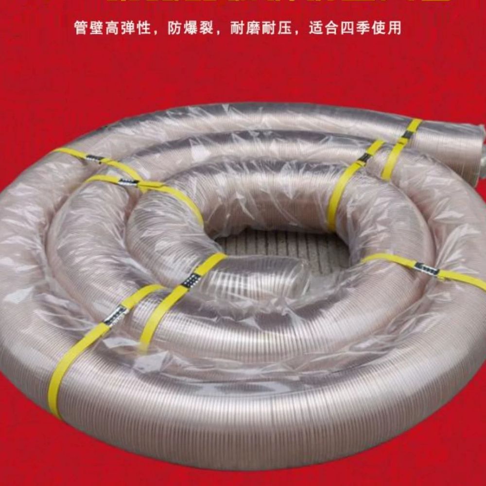 PVC 산업용 집진기 흡입장치 자바라호스 파이프 강선 송풍기 - 상세 이미지 3
