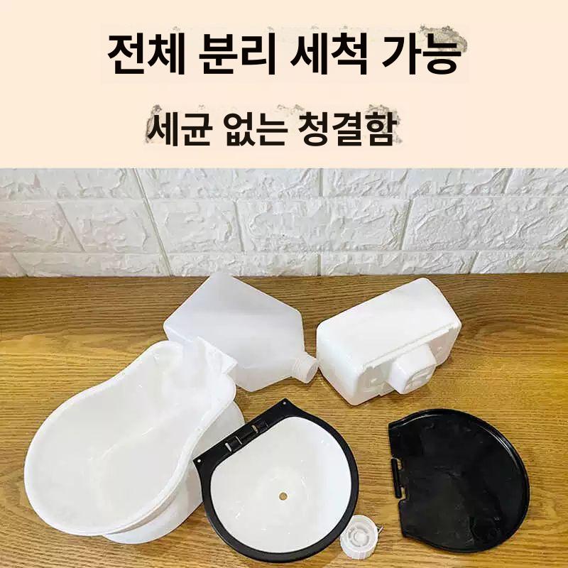 변기 모양 그릇 고양이 전용 수집기 유니크 식기 - 상세 이미지 4
