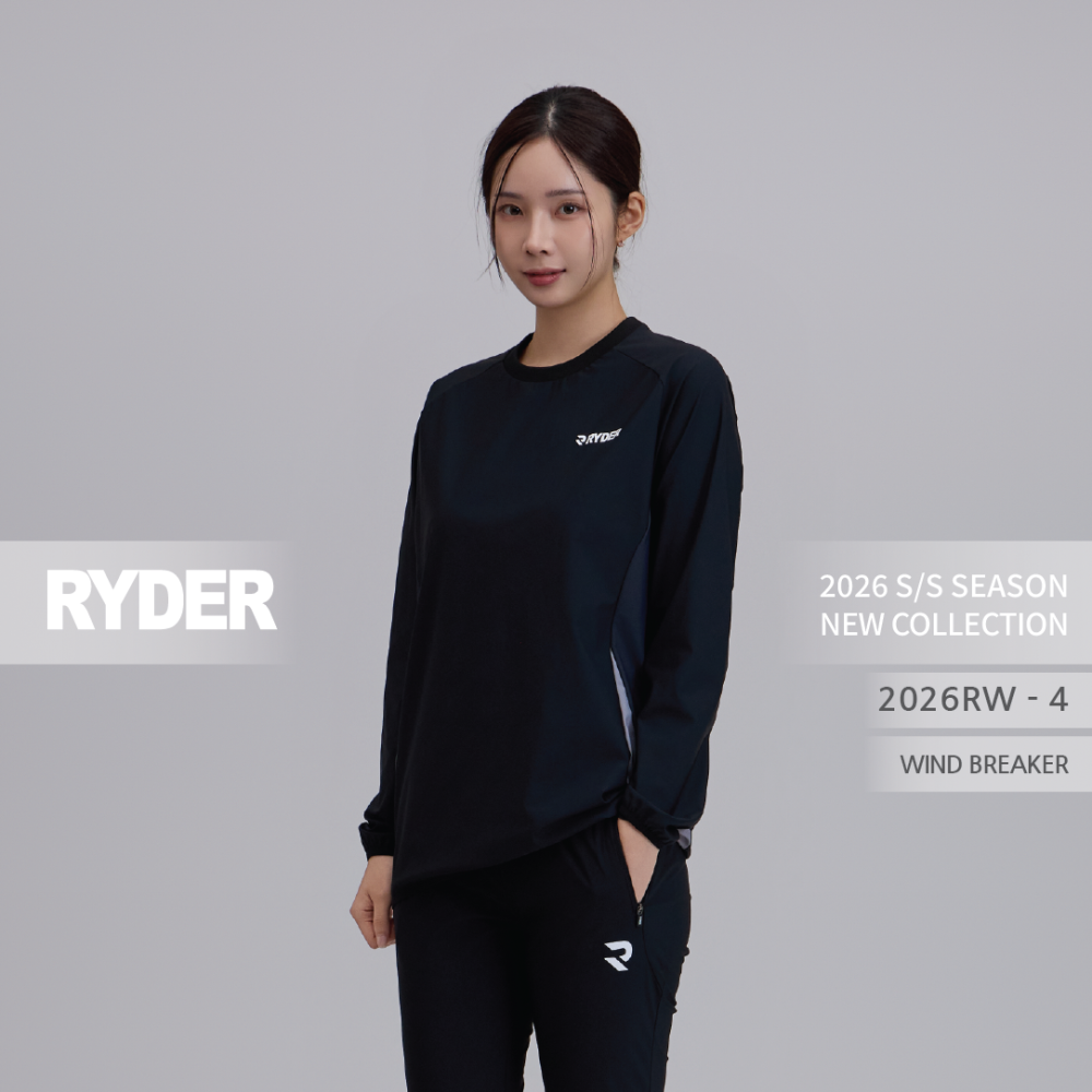 라이더 2026RW-4 바람막이 배드민턴 피클볼 탁구 스포츠웨어 - 상세 이미지 3