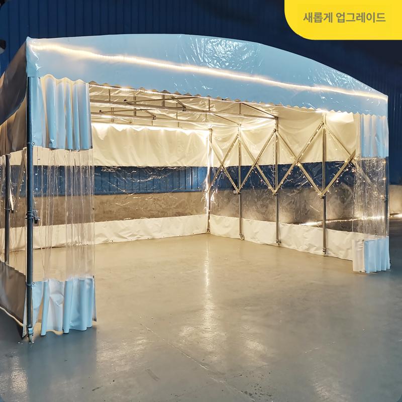 이동식 캐노피 접이식 그늘막 방수 천막 행사용 야외 부스 - 상세 이미지 3