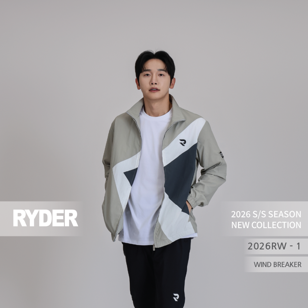 라이더 2026RW-1 바람막이 집업 자켓 배드민턴 피클볼 탁구 스포츠웨어 - 상세 이미지 3