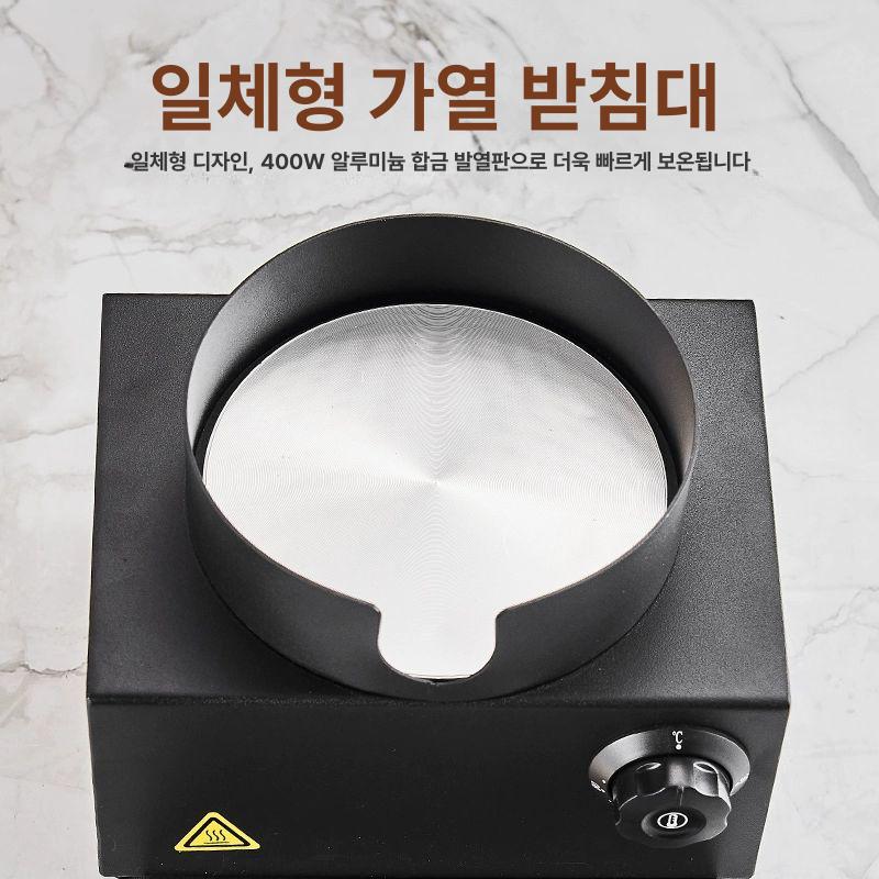 호텔 뷔페 핫음료 디스펜서 식당 냉온 음료 보온 유리 서버 - 상세 이미지 5