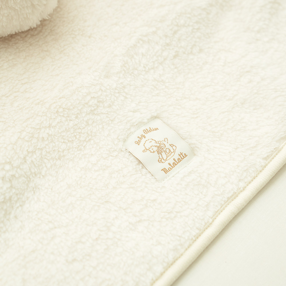 마롤로뜨 아기망토 후드 극세사블랭킷 담요 겨울 아기띠워머