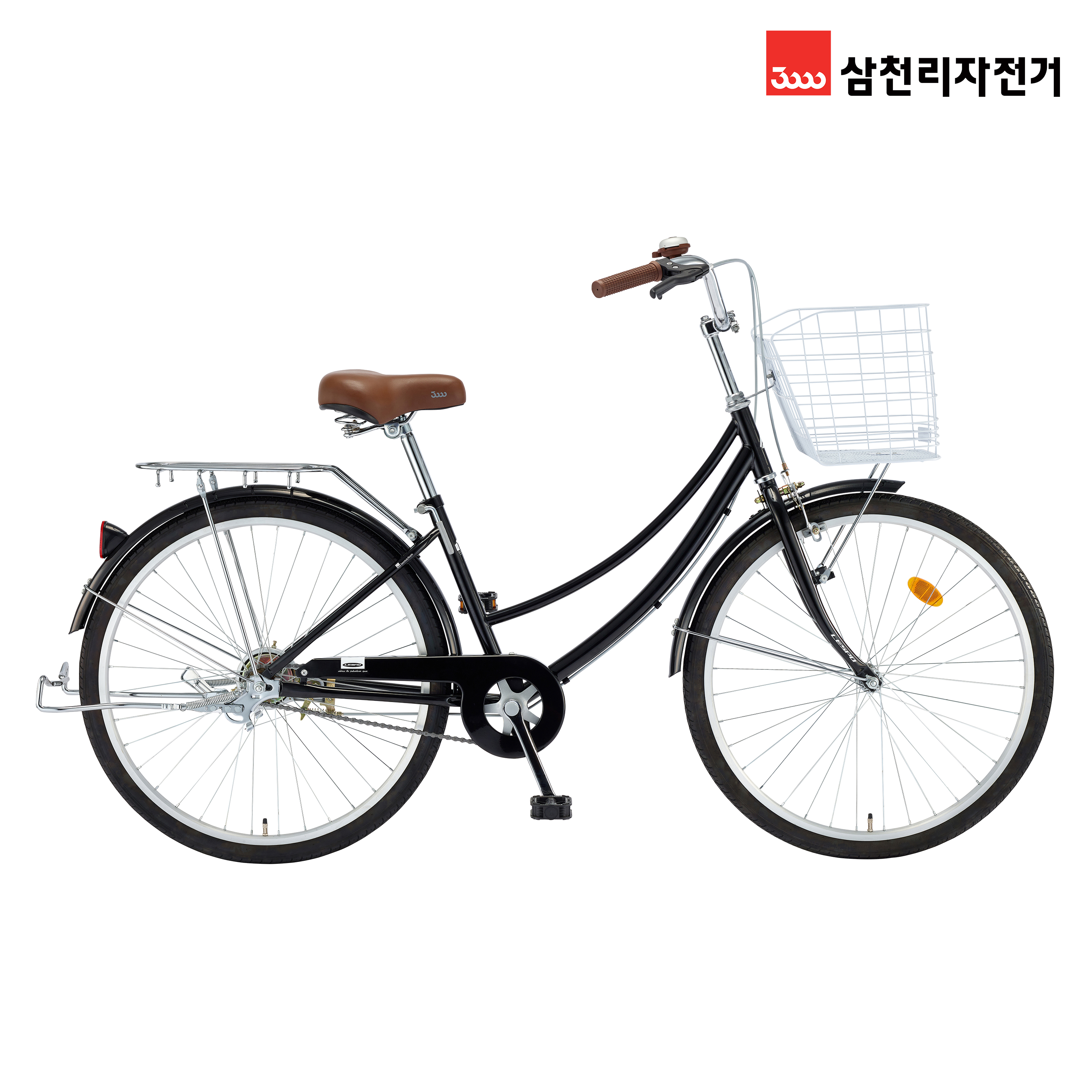 2026 삼천리 26 선데이 - 새벽배송 1단 바구니 여성용 자전거 - 상세 이미지 3