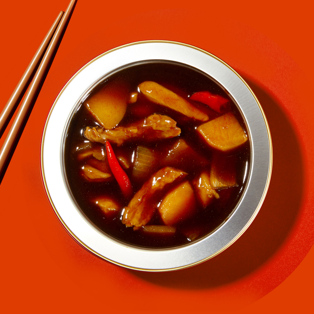 [조리고 간장맵닭] 간편식 레토르트 즉석식품 매콤단짠 찜닭 - 상품 이미지
