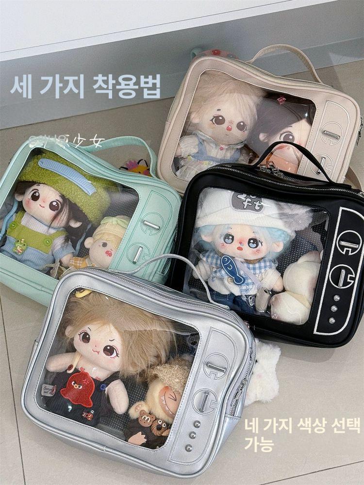 이타백 덕질 가방 오타쿠 가방 포카 수납 투명 가방 - 상세 이미지 5