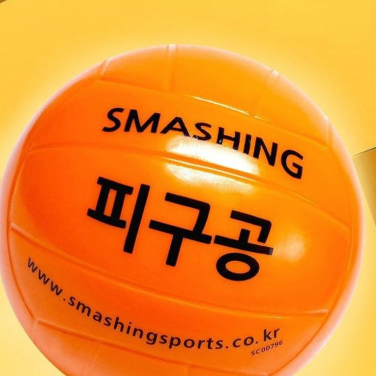 피구공 발리볼 소프트볼 주황색 18개입 5호 280g - 상품 이미지